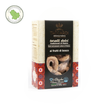 Taralli dolci ai frutti di bosco