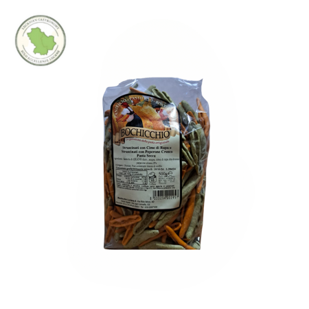 Strascinati cime di rapa e crusco